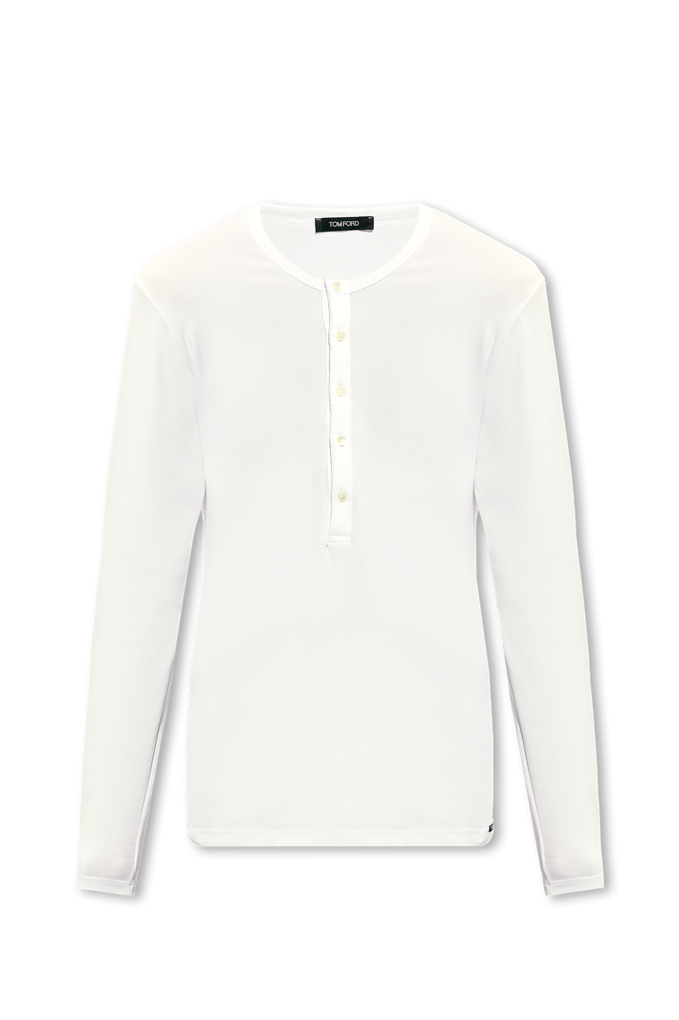 Tシャツ・カットソー TOM FORD Men T-shirt White T4M151040 100 White T-shirt with logo Tom Ford - Vitkac AS